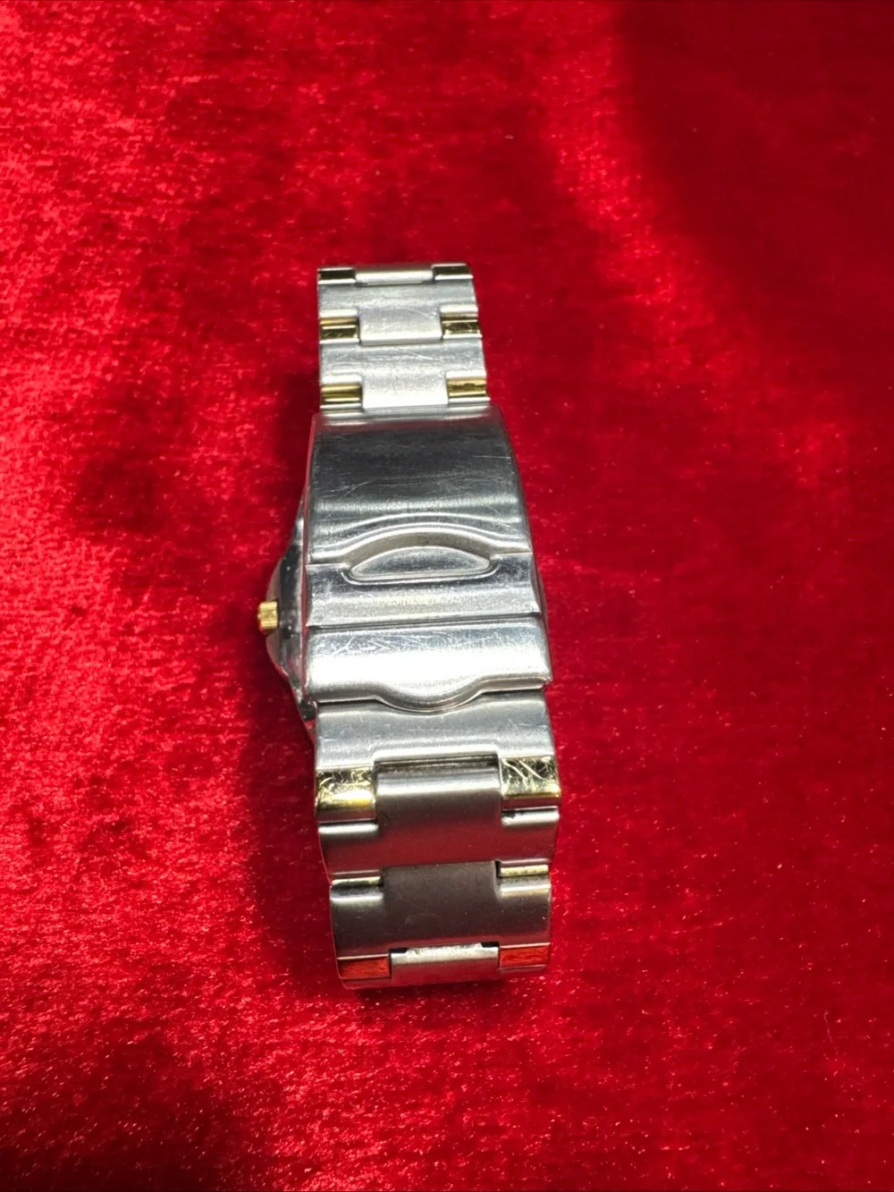 Citizen Two-Tone Silver and Gold Watch with Black Dial